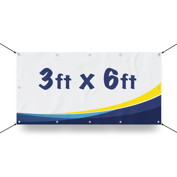3x6 ft Banner