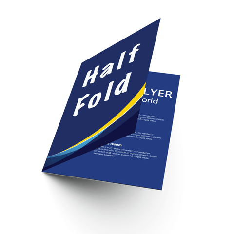 A3 folded to A4 Leaflet