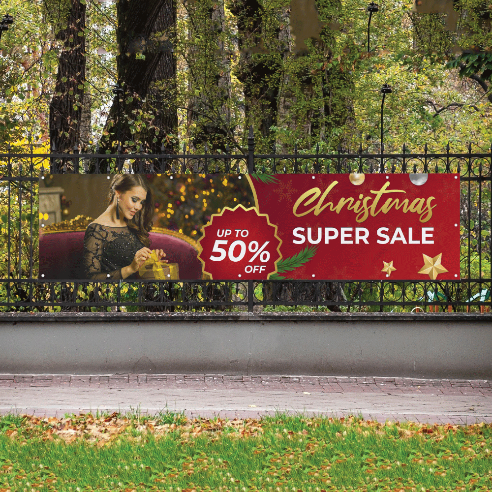 2x6 ft Banner – Seven Print & Design